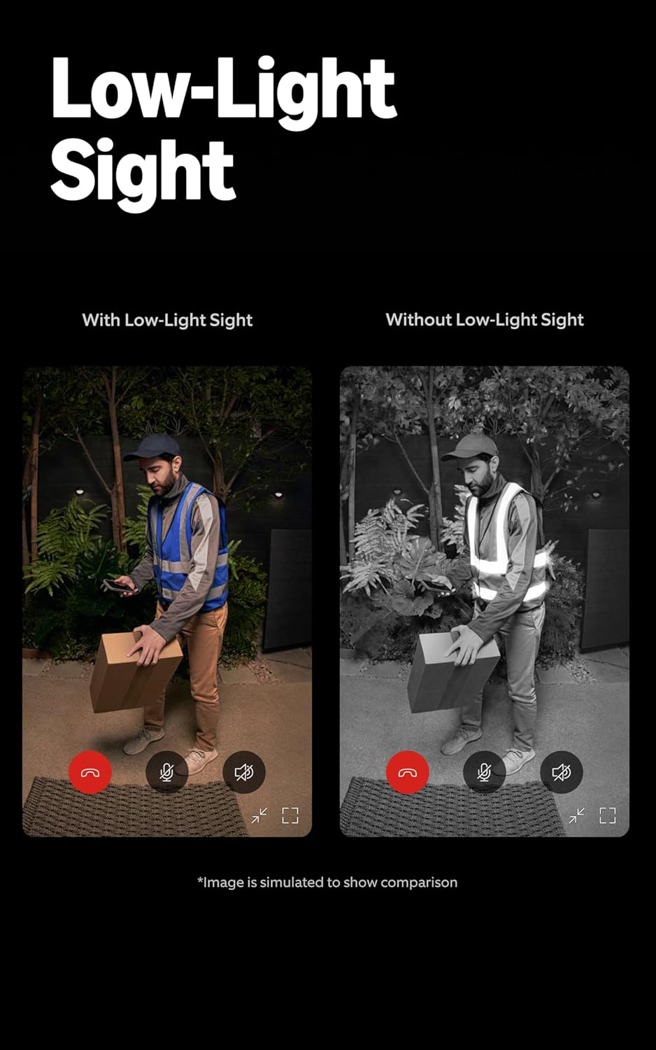 Ring Battery Doorbell Pro, Home or business security, Two-Way Talk with Audio+, 3D Motion Detection, and 1536p HD+ Head-to-Toe Video