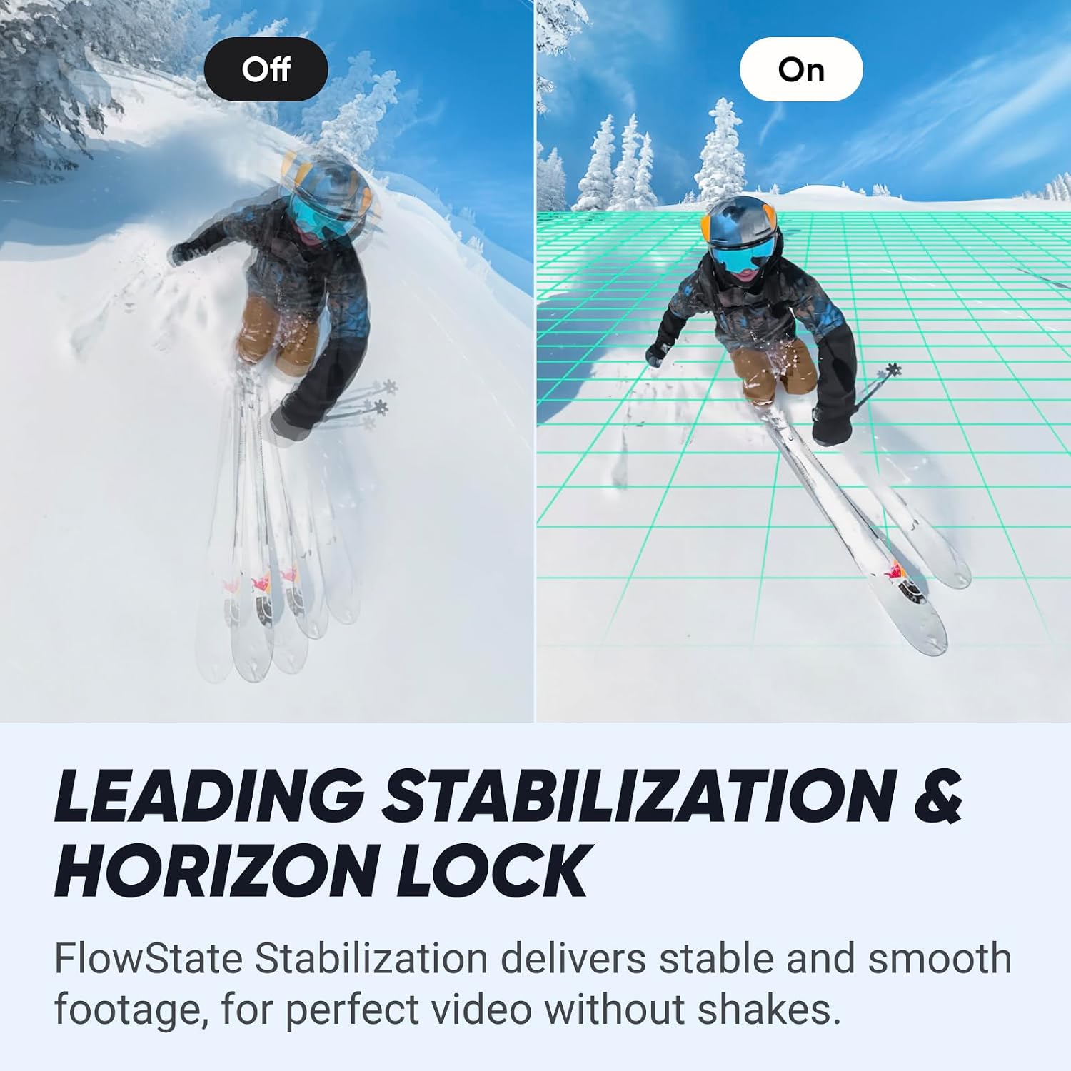 Insta360 X4 Ski Bundle - 8K Waterproof 360 Action Camera, 4K Wide-Angle Video, Invisible Selfie Stick, Removable Lens Guards, 135 Min Battery Life, AI Editing, No Micro SD Card