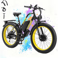 Q7 Peak 3000W Dual Motor Electric Bike - 60-Mile 48V 23Ah UL Certified eBike, 31MPH Fat Tire eBicycle with 5 Riding Modes, Hydraulic Brakes & LCD Display for Mountain/Snow/City