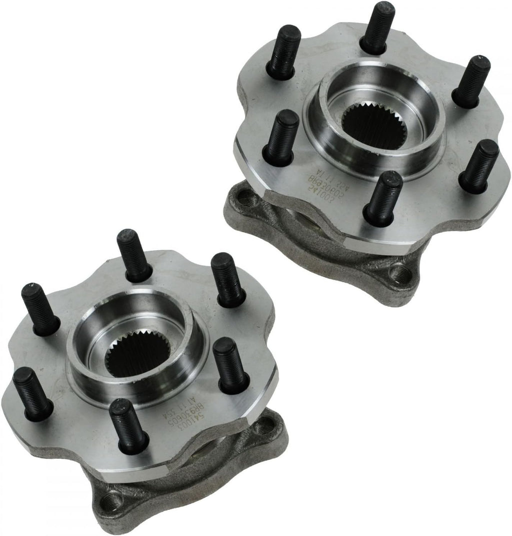 TRQ Rear Left and Right Wheel Bearing and Hub Assembly Set 2 Piece Compatible with 2005-2008 Nissan Armada Mexico Built Models 1st VIN Digit 3 2005-2012 Pathfinder