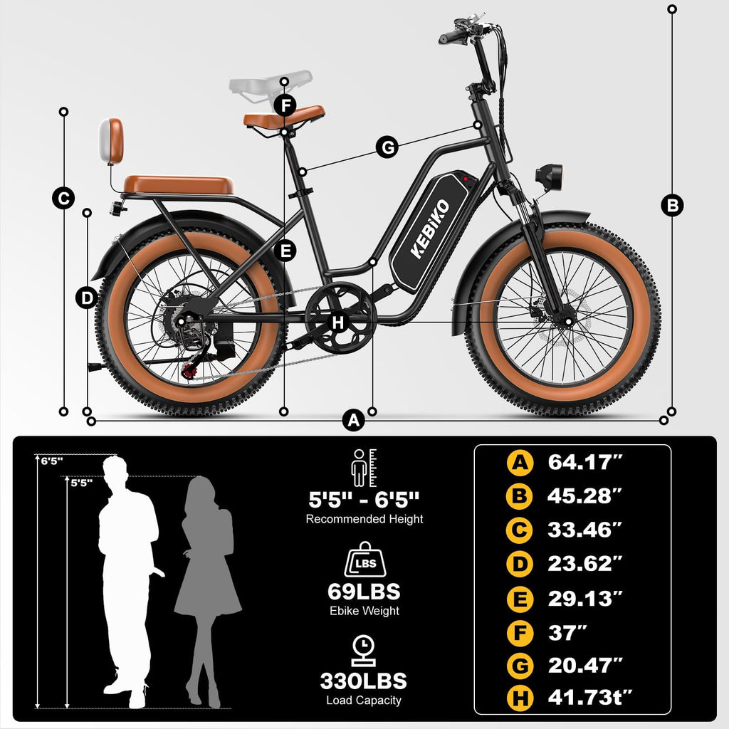 1500W Electric Bike for Adults,48V 20/25/60Ah Removable Battery Max Range 80Miles Electric Bicycle,20''×4' Fat Tire Ebike,Adult Electric Bicycles for Commute Beach Snow,E-Bike UL Certified