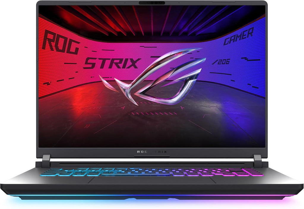 ASUS ROG Strix G16 (2025) Gaming Laptop, 16' ROG Nebula Display 16:10 2.5K 240Hz/3ms, NVIDIA® GeForce RTX™ 5060 GPU, Intel® Core™ Ultra 9 Processor 275HX, 16GB DDR5, 1TB SSD, Wi-Fi 7, Wind11 Home