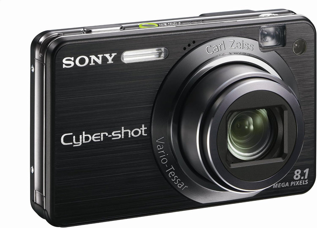 Sony Cybershot DSCW150/B 8.1MP Digital Camera with 5x Optical Zoom with Super Steady Shot (Black)