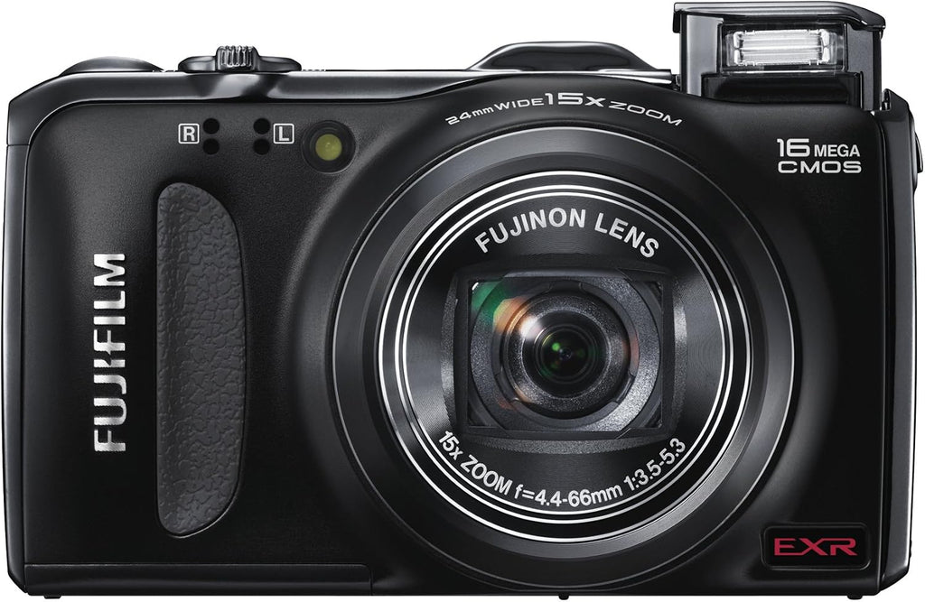 Fujifilm FinePix F600EXR 16 MP Digital Camera with CMOS Sensor and 15x Optical Zoom (Black)