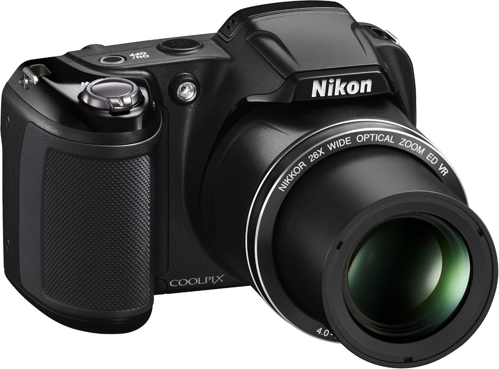 Nikon Coolpix L330 Digital Camera (Black) (Renewed)