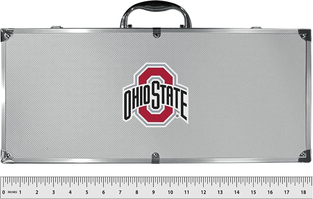 Siskiyou Sports NCAA Unisex Steel Tailgater BBQ Set w/Case