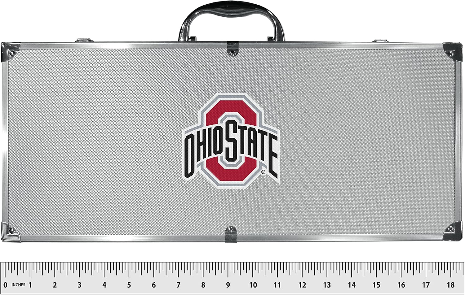 Siskiyou Sports NCAA Unisex Steel Tailgater BBQ Set w/Case