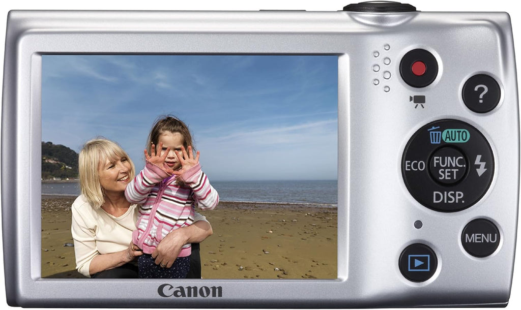 Canon PowerShot A2500 16MP Digital Camera with 5X Optical Image Stabilized Zoom with 2.7-Inch LCD (Black) (Renewed)