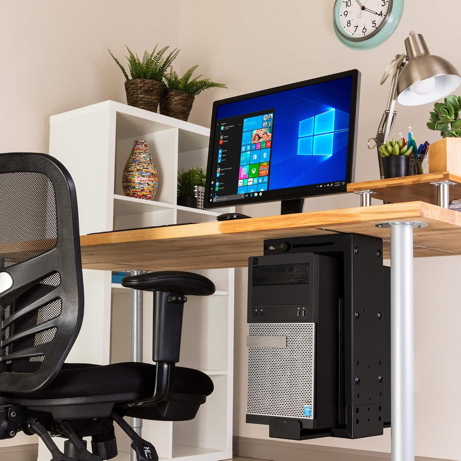 Penn Elcom Under-Desk Computer Mount, PC Tower Holder