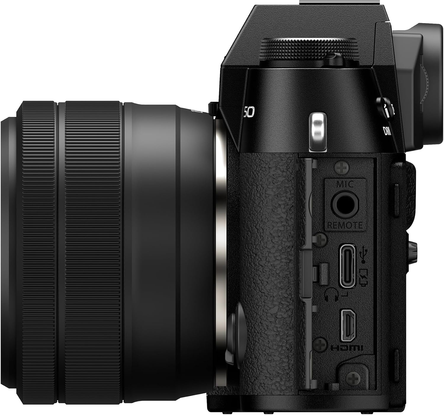 Fujifilm X-T50 Mirrorless Digital Camera XC15-45mmF3.5-5.6 OIS PZ Lens Kit - Black