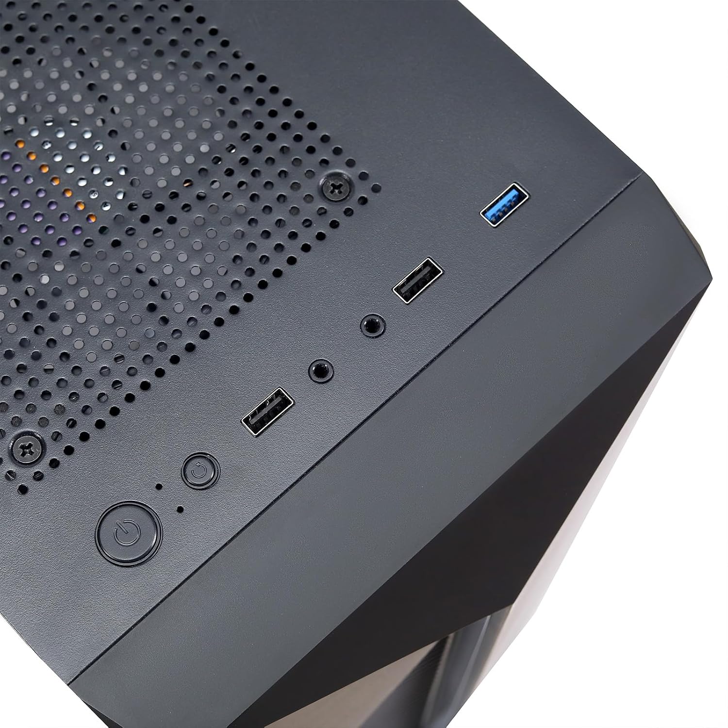 MXZ Desktop Gaming Computer Home&Office PC R5 5600GT,16GB DDR4, 1 T NVME SSD，6 RGB Fans, WiFi & Win 11 Pro 64-bit Ready