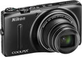 Nikon COOLPIX S9500 Wi-Fi Digital Camera with 22x Zoom and GPS (Black) (OLD MODEL)