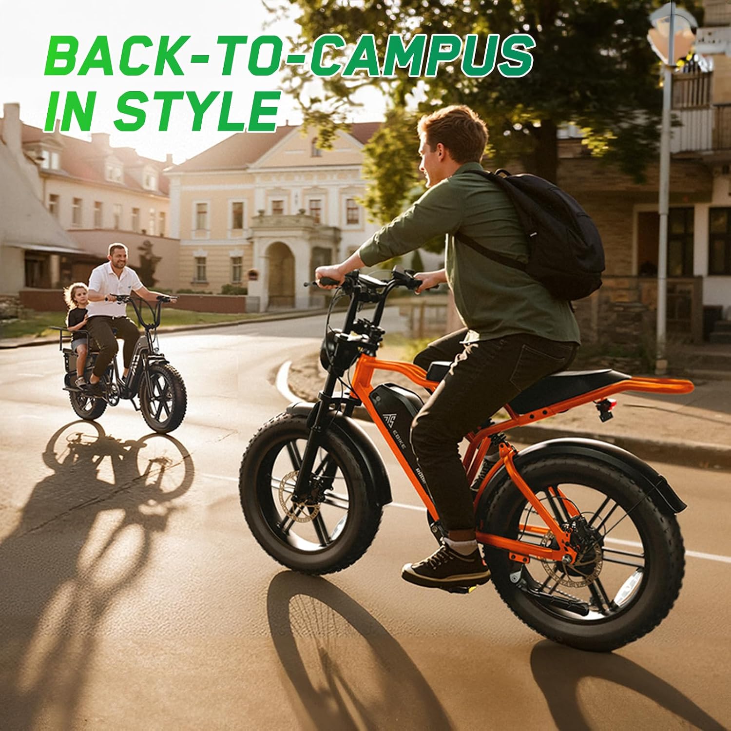 TST Electric Bike for Adults, 1500W Peak Motor 60/100 Miles Fat Tire Ebike with 48V 15Ah/25Ah Removable Battery 20' Fat Tire Electric Dirt Bike Full Suspension and 7-Speed