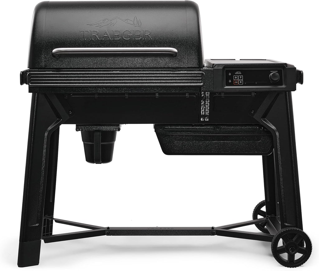 Traeger Grills Woodridge Electric Wood Pellet Grill and Smoker, Wi-Fi Temperature Control up to 500 Degrees, 860 Sq. In. Cooking Capacity, 6-in-1 for Outdoor Grilling, Smoking, and BBQ, TFB86MLH