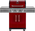 3 Burner Red LP Gas Grill