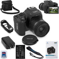 Minolta 64MP Digital Camera – 10x Optical Zoom, 4K Ultra HD Video, Macro Shooting, Anti-Shake, 3-inch LCD Screen, Face Detection – Includes 32GB SD Card, Battery & Case (Black)