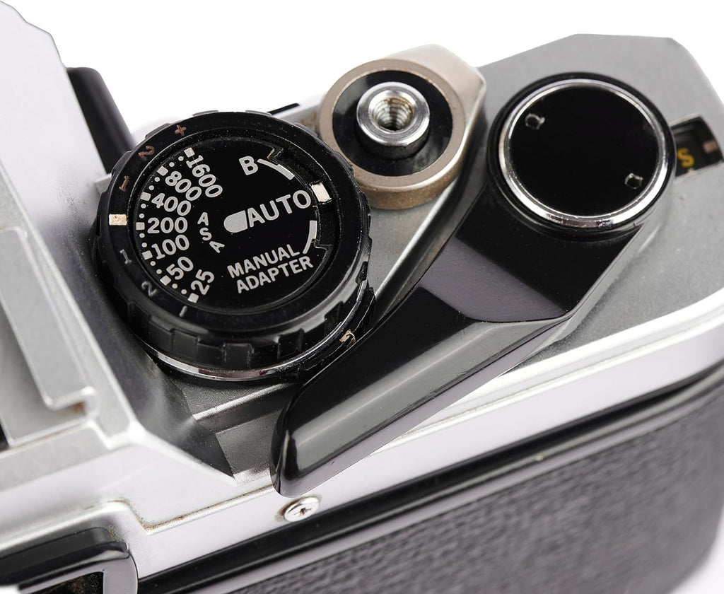 Olympus OM-10 OM10 35mm SLR Film Camera with Manual Focus Om Mount System Lens (Renewed)