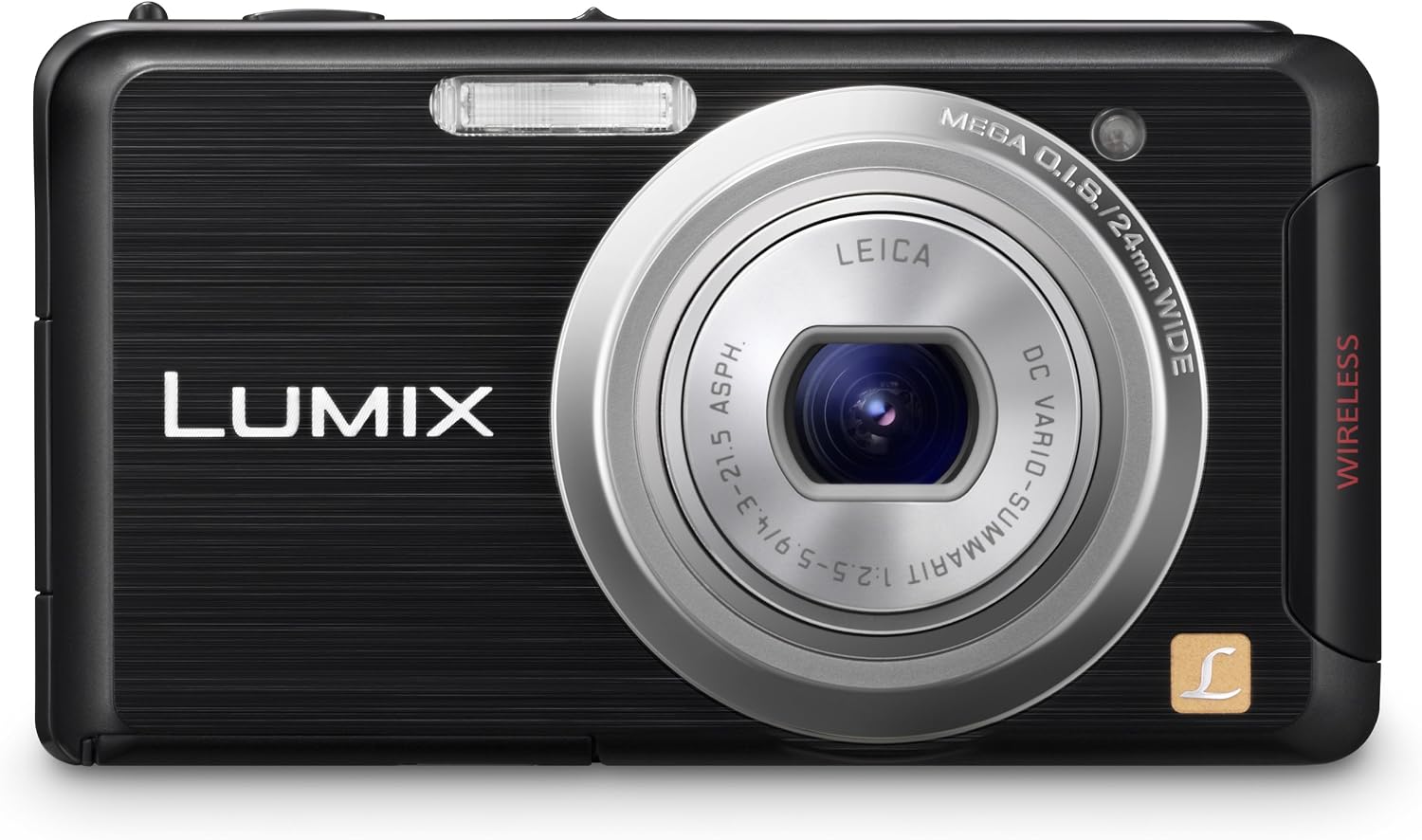 Panasonic DMC-FX90K 12.1 MP Digital Camera with 5x Optical Zoom and Touchscreen (Black)