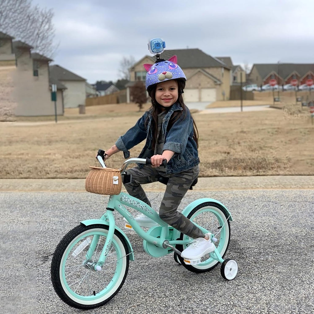 JOYSTAR 12 14 16 Inch Kids Cruiser Bike for Ages 2-7 Years Old Girls & Boys, Kids' Bike with Training Wheels, Coaster Brake, Adjustable Seat & Fenders, Child Bicycles