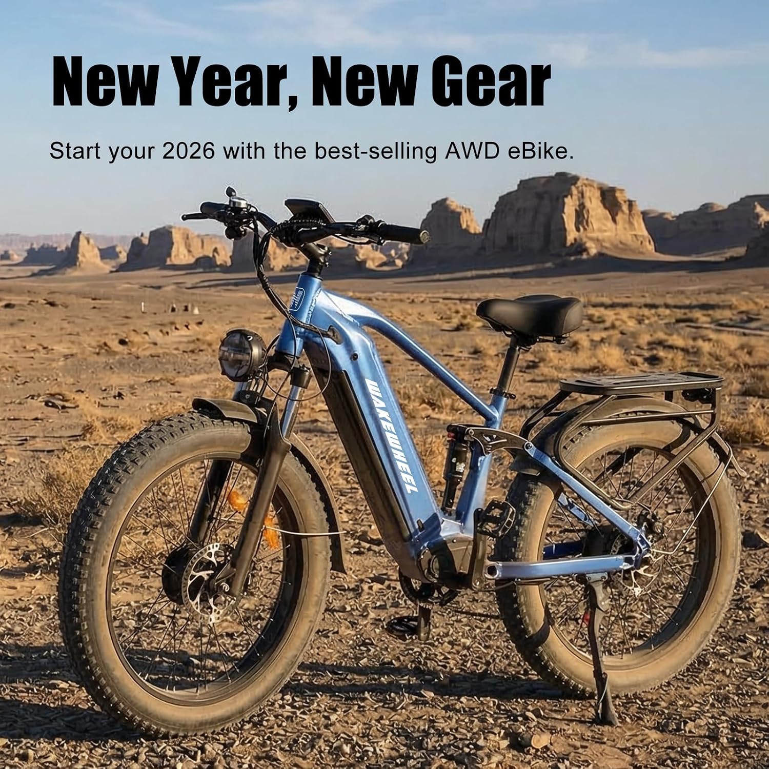 Peak 8000w Electric Bike for Adults, 60V Battery Ebike, Fat Tire & Long Range Electric Bicycles, 210Nm Mountain Bike Full Suspension, Hydraulic Brake Electric Bicycle