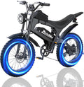 Electric Bike for Adults,48V 20AH - Peak Power 1500/3000W Brushless Motor Electric Bicycle - Max Speed 31-35MPH - Max 80 Miles Range - 20' x 4.0' Fat Tire Dirt E-Bike,7-Speed - UL 2849