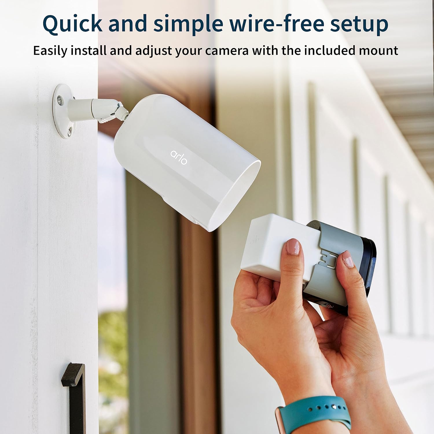 Arlo Pro XL Security Camera 2K HDR (5th Gen, 2022 Release) + SmartHub - Wireless Outdoor Camera, 2X Longer Rechargeable Removeable Battery, AI Event Captions, 1-Mo. Trial of Secure Plan