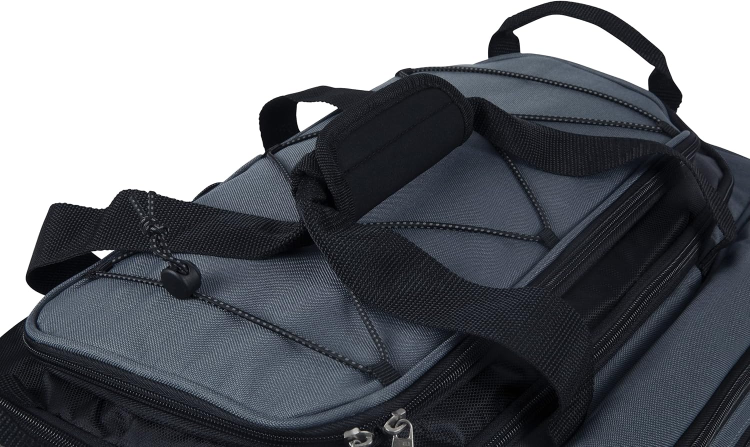 ONIVA - a Picnic Time brand Buccaneer Portable Charcoal Grill & Cooler Tote, (Black with Gray Accents)