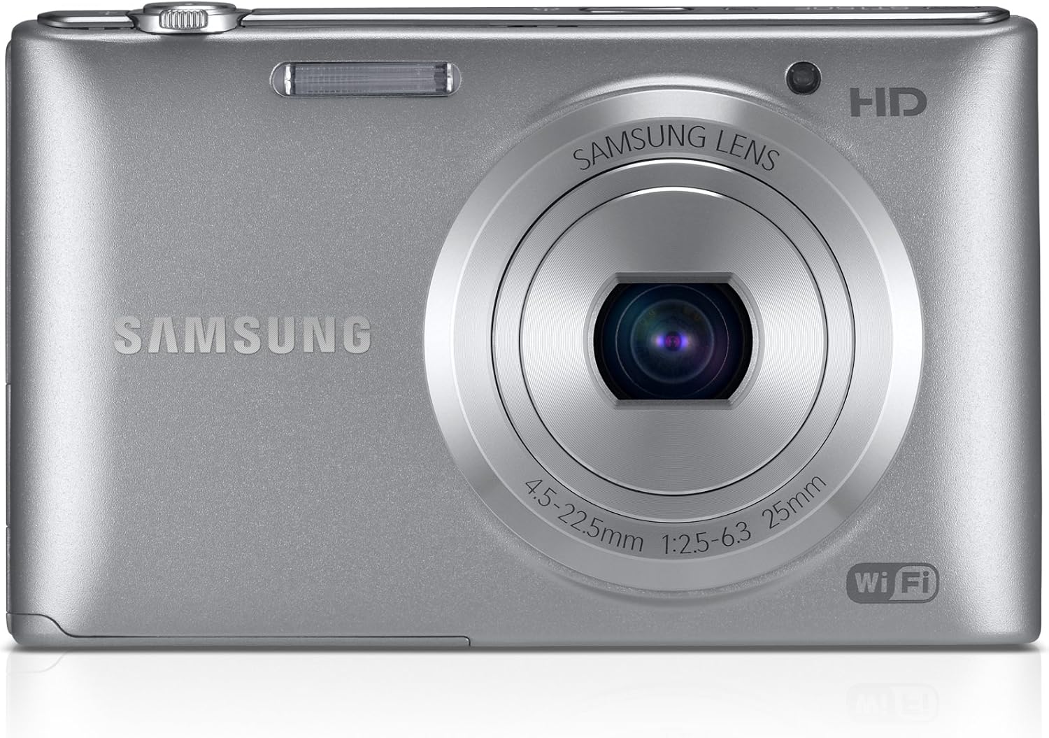 Samsung ST150F 16.2MP Smart WiFi Digital Camera with 5x Optical Zoom and 3.0' LCD Screen (Silver)