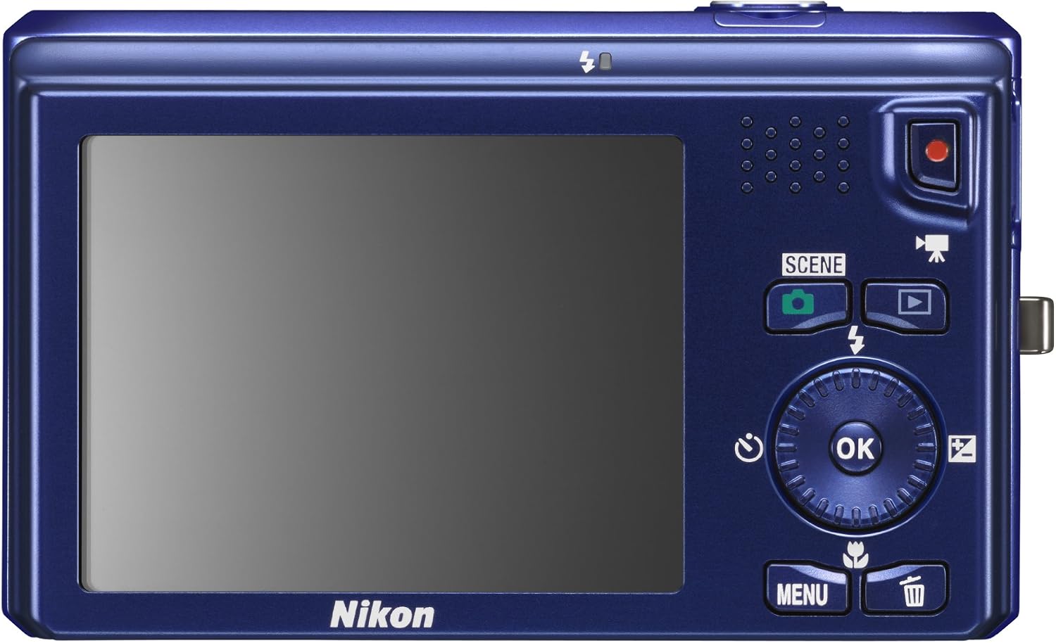 Nikon COOLPIX S6300 16 MP Digital Camera with 10x Zoom NIKKOR Glass Lens and Full HD 1080p Video (Blue)