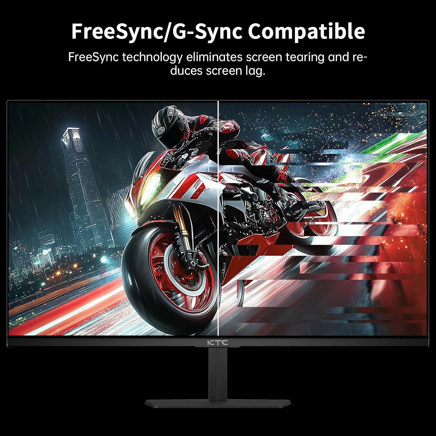 KTC 24.5 Inch 400Hz Gaming Monitor, FHD 1080P 240Hz Computer Monitor, Fast IPS, FreeSync/G-Sync Compatible, HDR400, DisplayPort x2 HDMI x2, VESA, Tilt Adjustable,H25X7