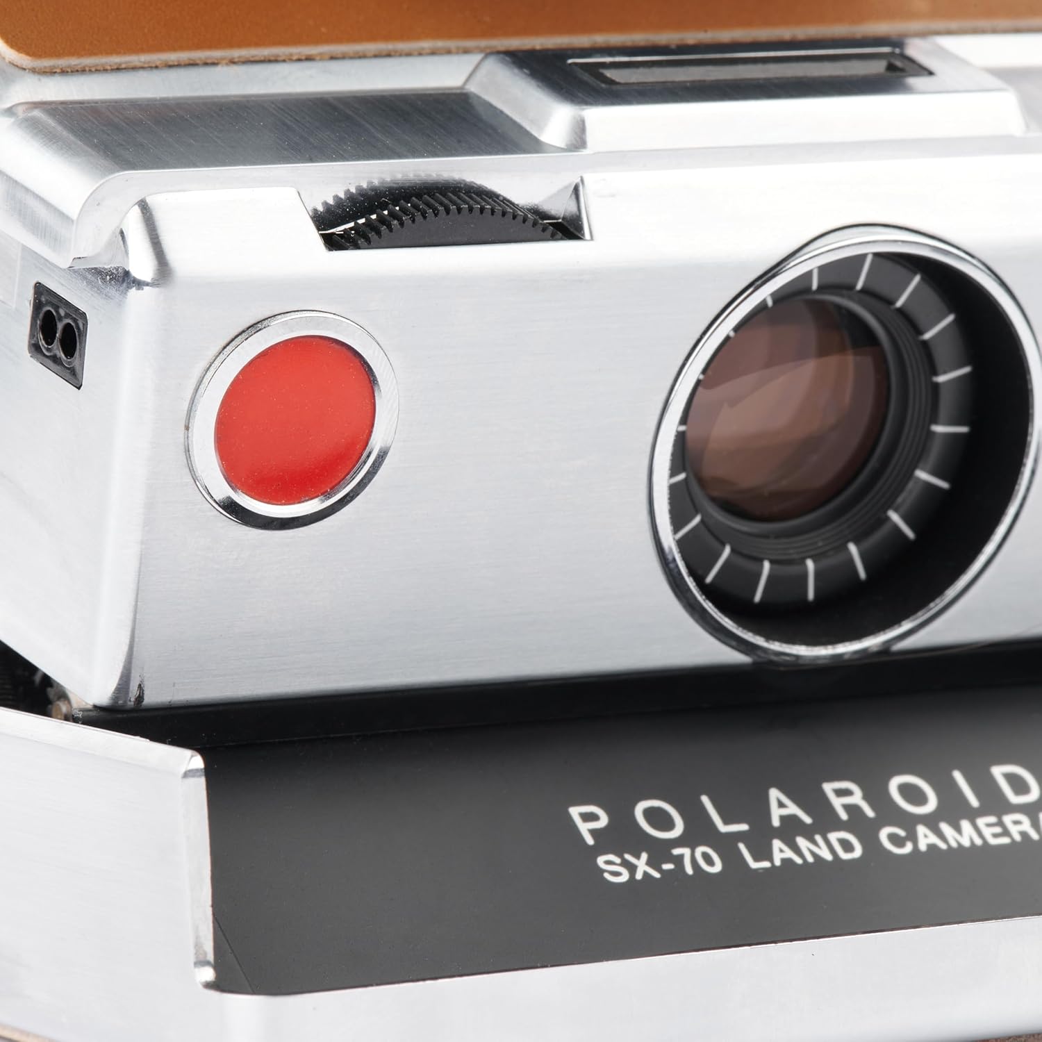 Polaroid SX-70 Land Camera Model 1 – Refurbished Silver & Black Folding SLR | Vintage Instant Camera for SX-70 Film (Renewed)