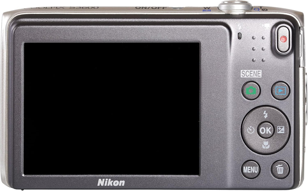 Nikon Coolpix S3600 ( 20.48 MP,8 x Optical Zoom,2.7 -inch LCD )