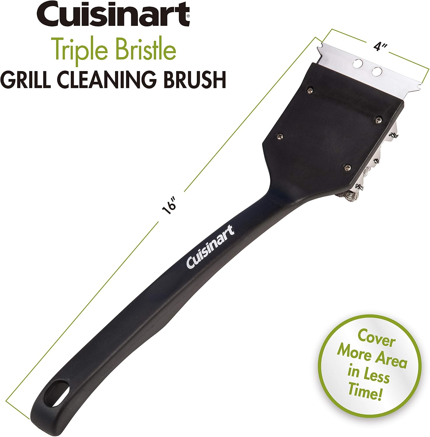 Cuisinart CCB-100 Triple Bristle Grill Cleaning Brush (Pack of 12)