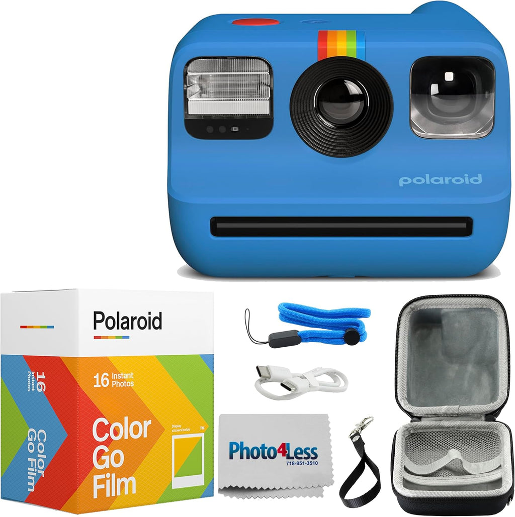 Polaroid Go Generation 2 - Mini Instant Film Camera - Blue (9147) - Only Compatible with Go Film