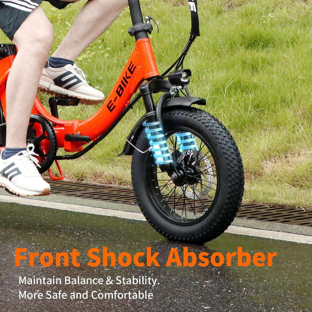 Electric Bike for Adults, 750W Long Range Foldable Ebike with One/Dual Removable Battery, 40-120 Mile/25-30MPH, 20'/16' Fat Tire Electric Bicycle