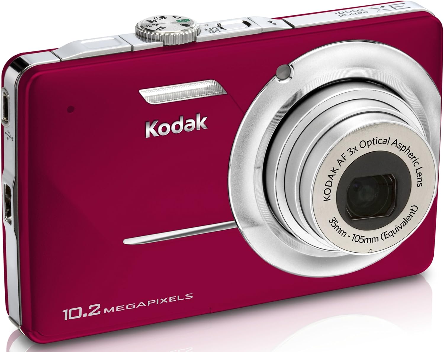 Kodak Easyshare M340 Digital Camera (Red)