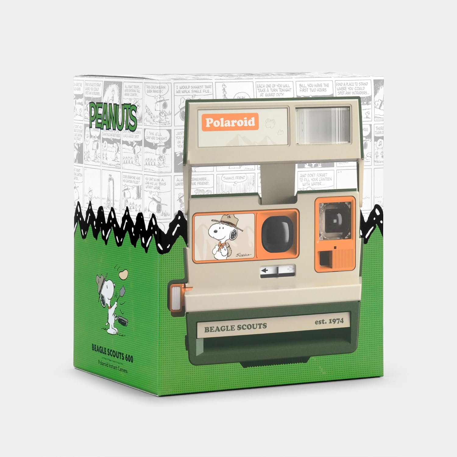 Polaroid 600 Peanuts Beagle Scouts Instant Film Camera