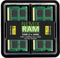 NEMIX RAM 32GB (2X16GB) DDR3 1600MHz PC3-12800 2Rx8 1.35V 204-PIN Non-ECC SODIMM Laptop PC Memory KIT