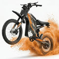 HAPPYRUN G300 Pro Electric Dirt Bike for Adults, 72V 30Ah Battery, 6500W Motor, 50 MPH Speed, 70 Mile Range, 350 Lbs Load Capacity, Hydraulic Brakes