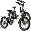 WINDHORSE 20' Folding Electric Bike, 983W Peak Motor, 20MPH, 40–70 Miles, 48V 748.8Wh Removable UL Battery, Front Suspension, Fat Tire E-Bike for Commuting, Beach, All -Terrain | Adults & Teens