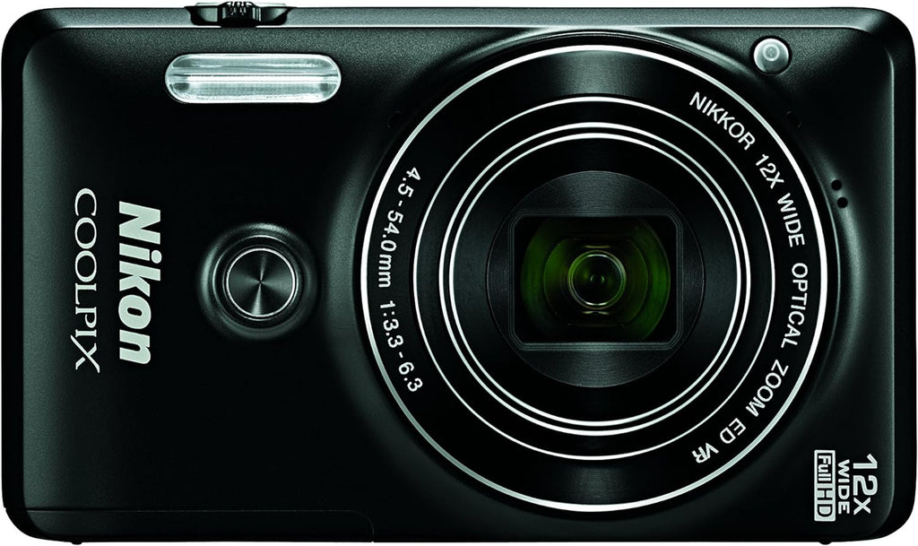 Nikon COOLPIX S6900 Digital Camera with 12x Optical Zoom and Built-In Wi-Fi (Black)