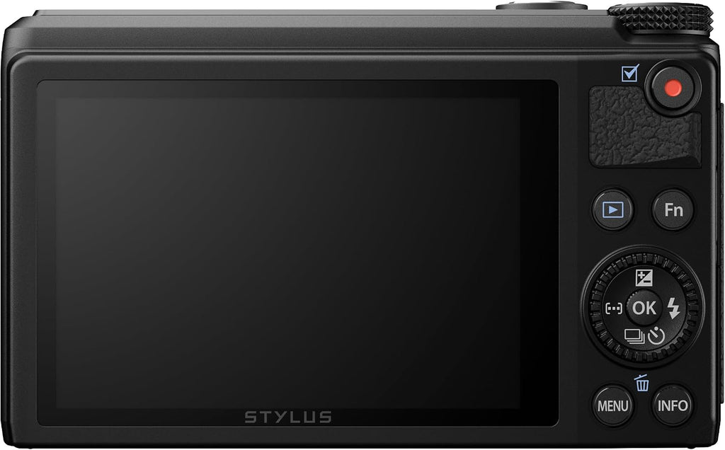 Olympus XZ-10 iHS 12MP Digital Camera with 5x Optical Image Stabilized Zoom and 3-Inch LCD (Black) - International Version (No Warranty)