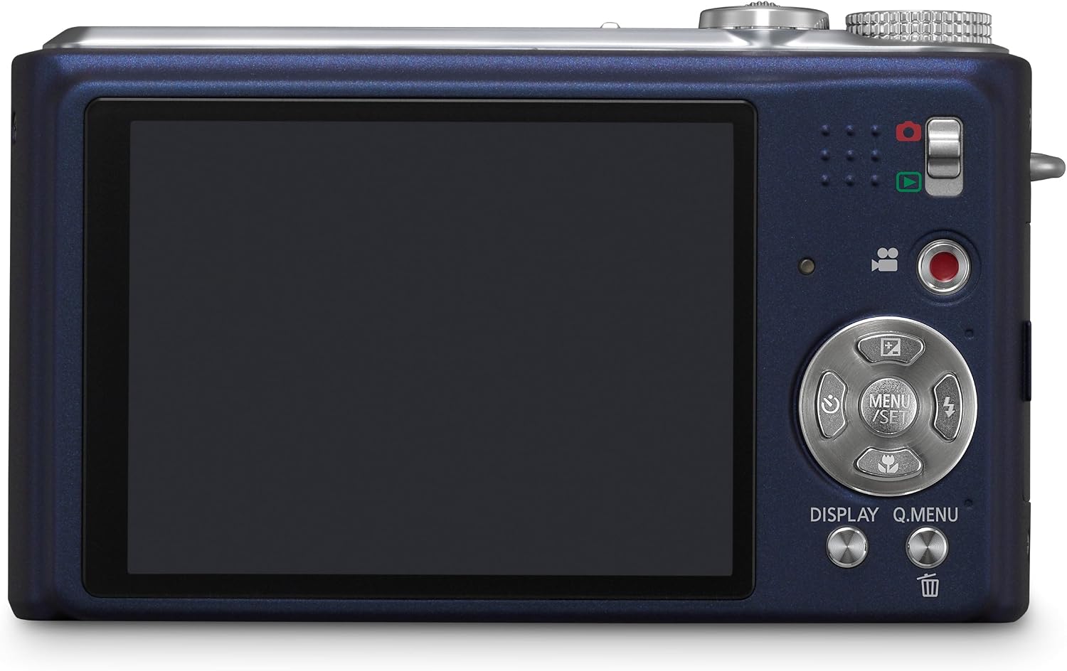 Panasonic Lumix DMC-ZS3 10MP Digital Camera with 12x Wide Angle MEGA Optical Image Stabilized Zoom and 3 inch LCD (Blue)