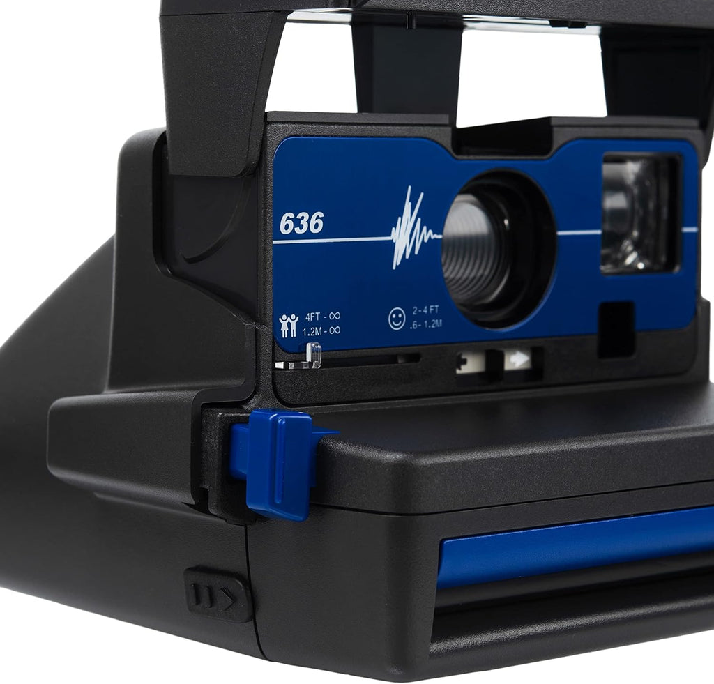 Polaroid 636 Blue Instant Film Camera