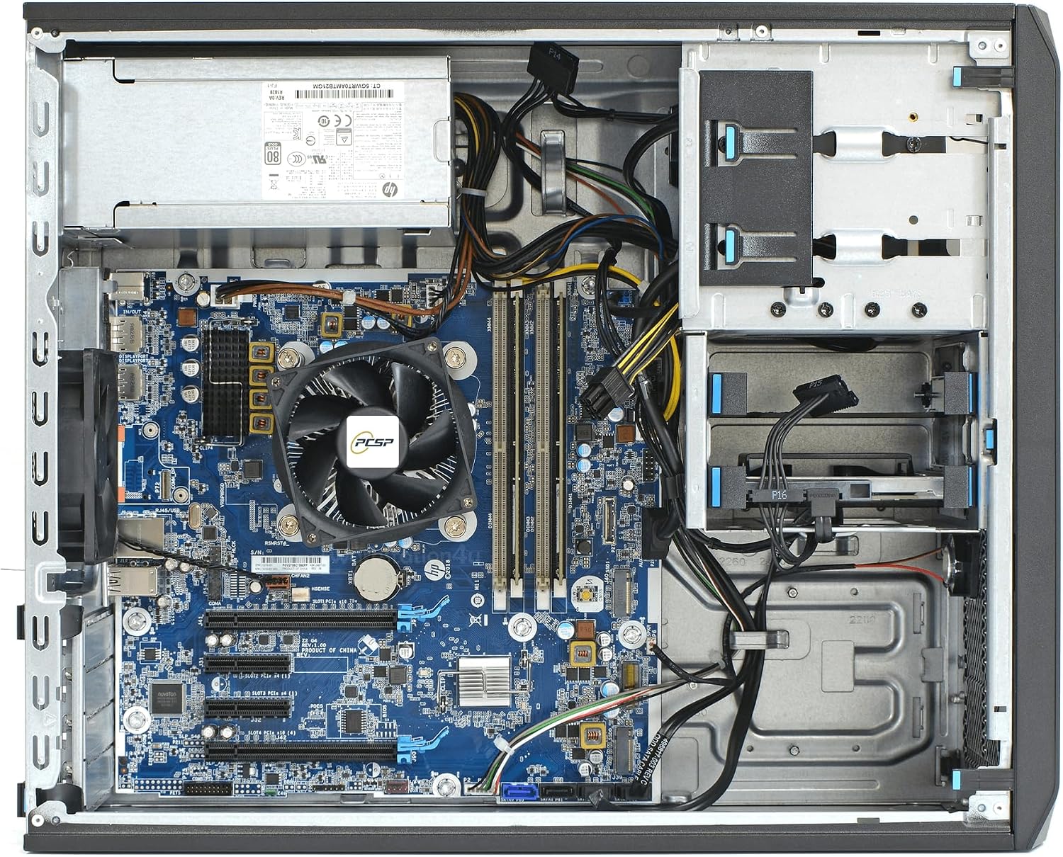 PCSP Z2 G4 Tower Workstation, Intel Xeon E-2124G 4-Core 3.4GHz, 512GB NVMe M.2 SSD, UHD Graphics P630, USB 3.1, 500W PSU, Windows 11 Pro (Renewed) (32GB DDR4)