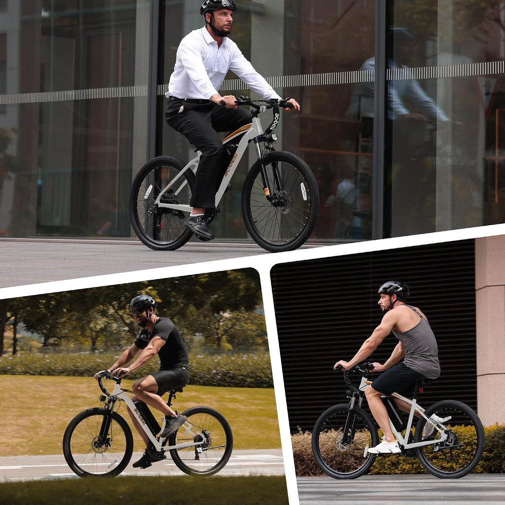 ACTBEST Apex Electric Bike for Adults, 21-Speed Electric Mountain Bike with 1200W Peak Motor, 28MPH Top Speed, 48V Removable Battery E Bike, 55-Mile Max Range Bicycle for Urban & Outdoor Use