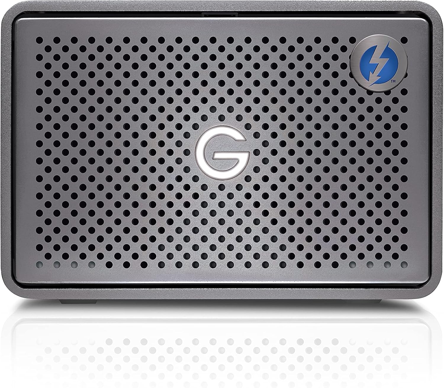 SanDisk Professional 36TB G-RAID 2 - Enterprise-Class 2-Bay Desktop Drive, 7200RPM Ultrastar drive inside, Thunderbolt 3, USB-C, HDMI Port, Hardware RAID - SDPH62H-036T-NBAAD