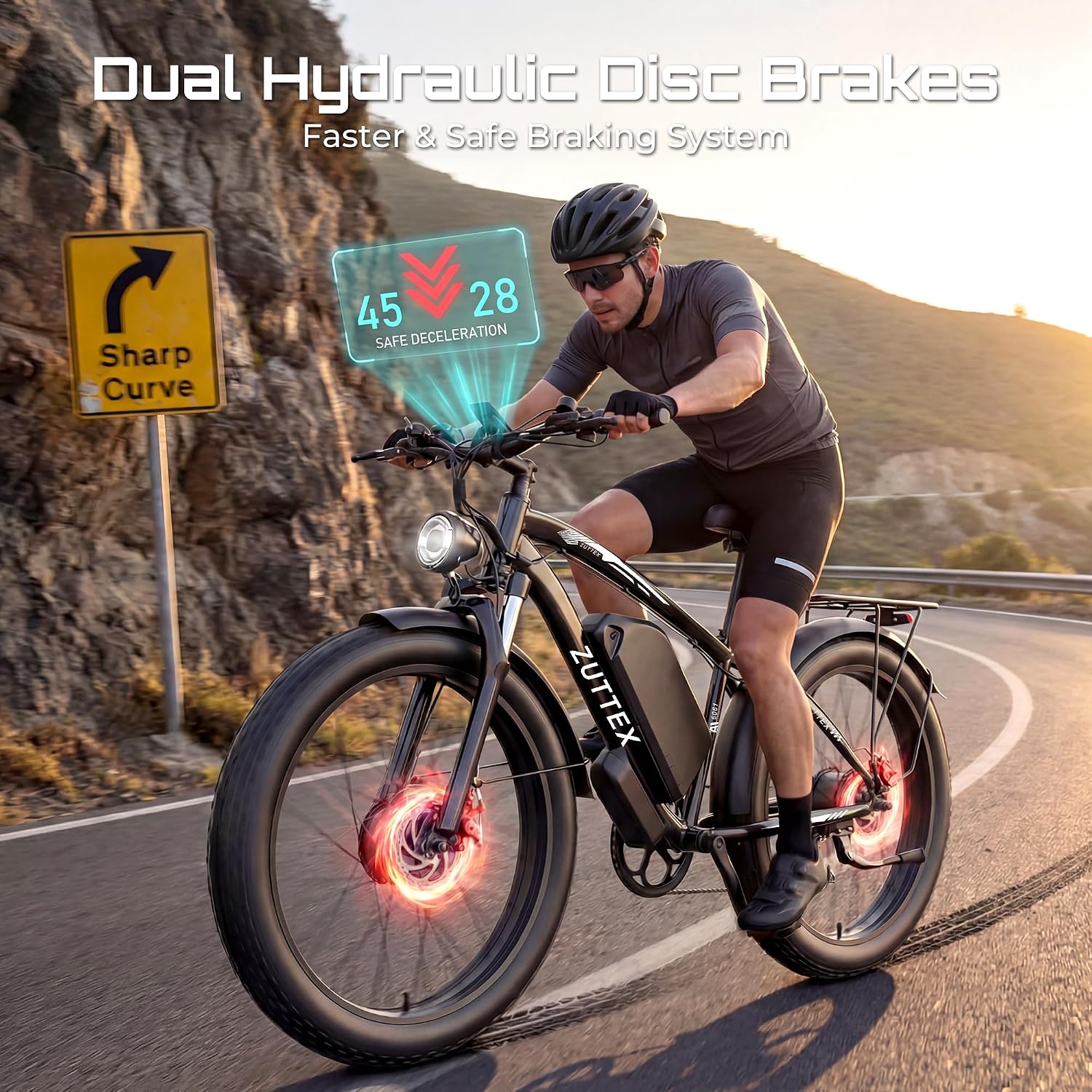 Peak 9000W 52V Dual Motor Ebike 40-47MPH Ebike for Adults 34AH Battery 105 Miles Range 24 Inch Fat Tire Commuter Mountain Dirt Electric Bike for All Terrain