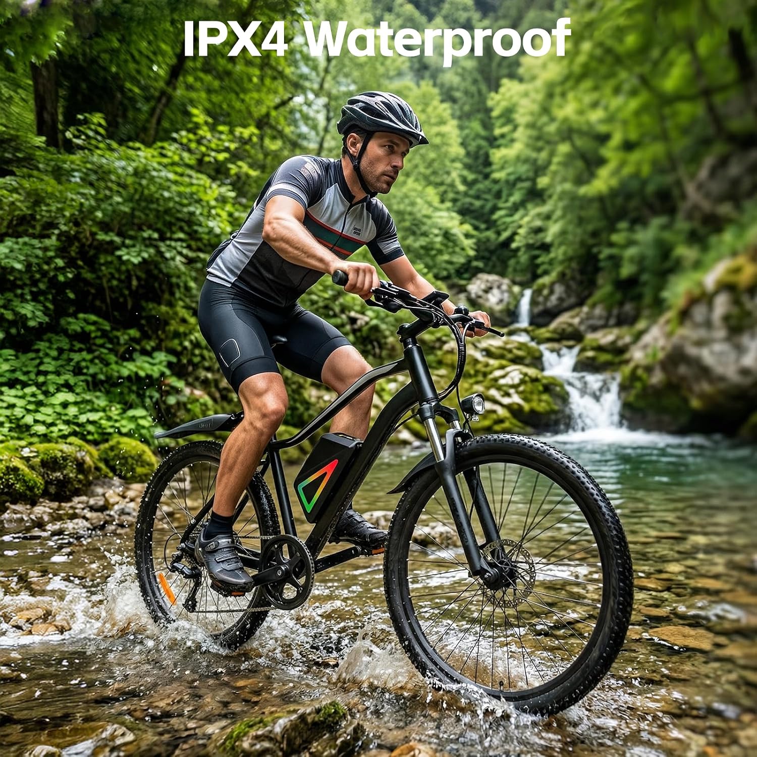 Electric Bike - Electric Bike for Adults, 1500w/1000W/750W Peak Motor, Up to 55 Miles, 20MPH EBike, 26'' Tires Lightweight E Bike for Commuting Mountain Road Sand