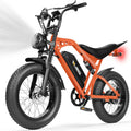 ESKUTE V200 Electric Dirt Bike for Adults,52V20.8Ah Battery,20' x4.0 Fat Tire,32MPH,NFC Unlock Color Display,7-Speed Dual Suspension,Dirt E-Bike,80 Miles, Streamlined Frame, E-Bike for Youth & Adults